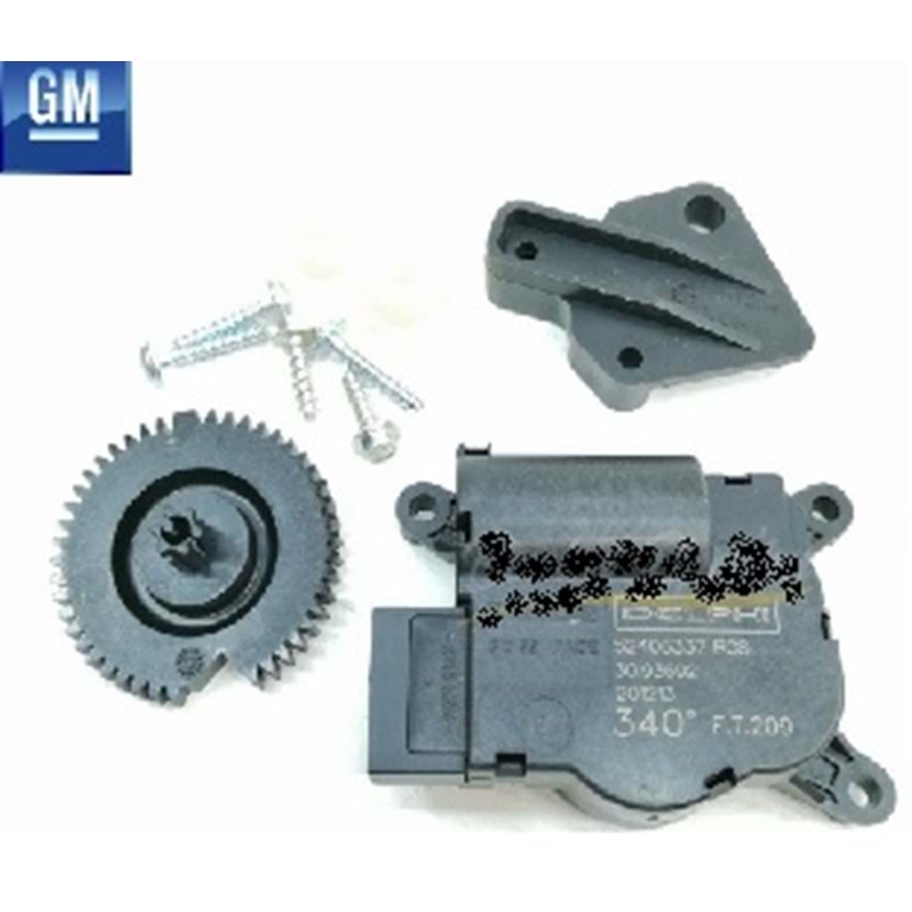 Opel Astra H Kalorifer Tevzi Kapağı Yönlendirme Motoru GM Orijinal 13175552 - 1845760