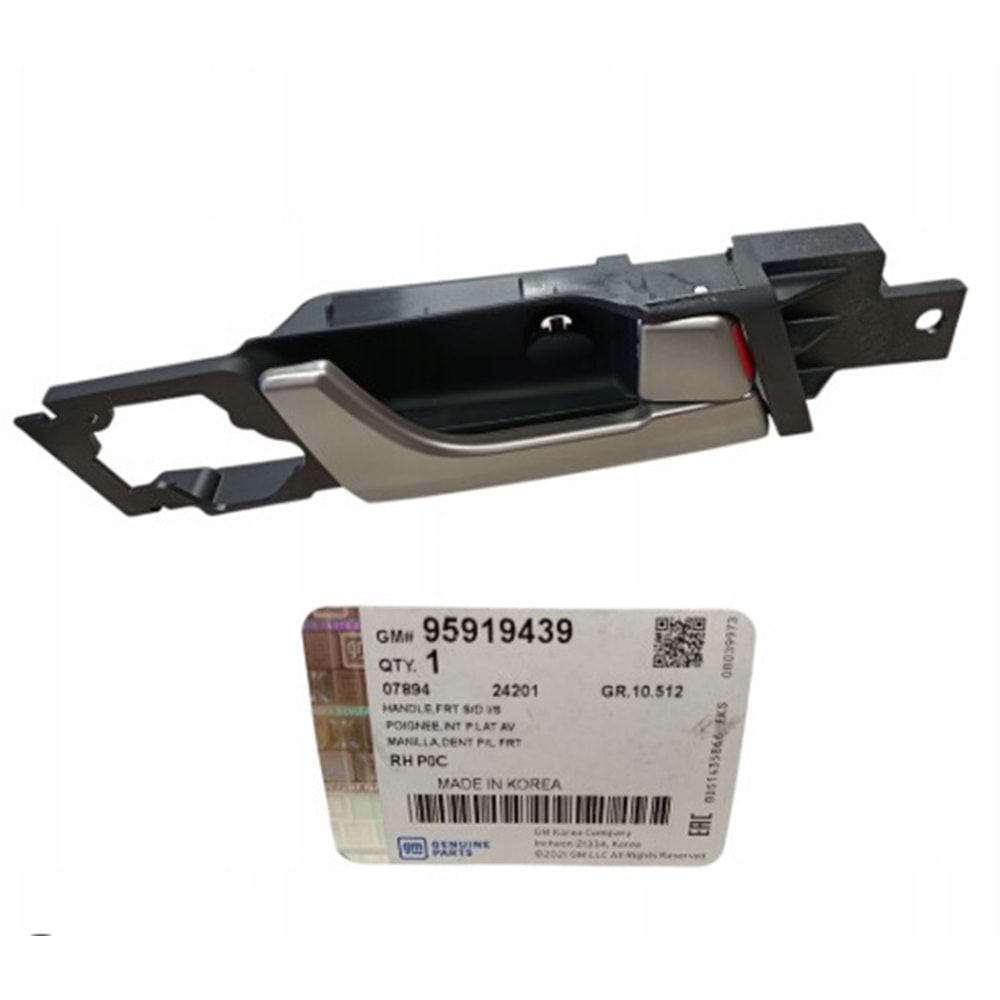 Kapi Iç Açma Kolu Sağ Captiva C100 C140 Orjinal 95919439