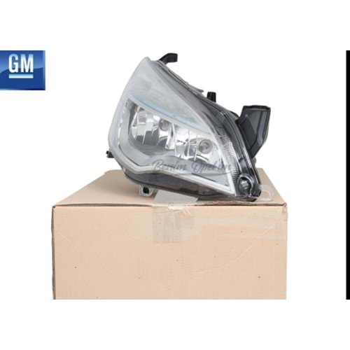 Opel Astra J Sağ Far Düz Krom Gm Orjinal 13253647