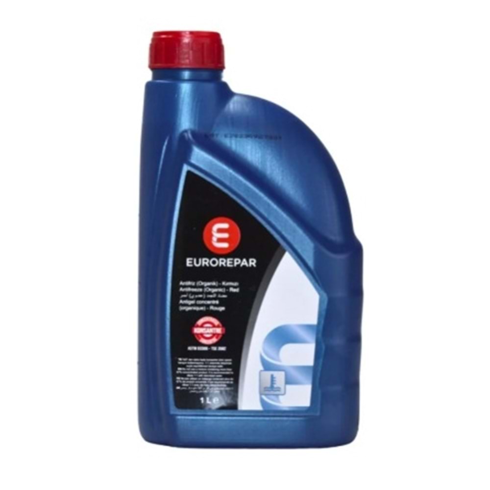 Antifiriz Kirmizi 1lt Eurorepar